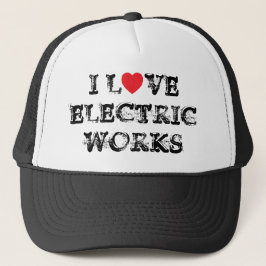 Me encanta el sombrero de camión Electric Works™
