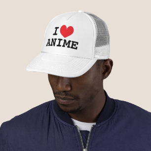 Me encanta el sombrero de camionero de anime para