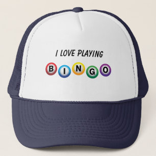Me encanta el sombrero de camionero de Bingo
