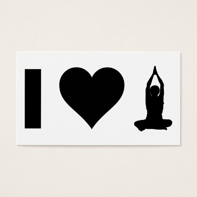 Me encanta el yoga (Frente)