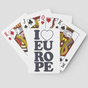ME ENCANTA EUROPA jugando cartas