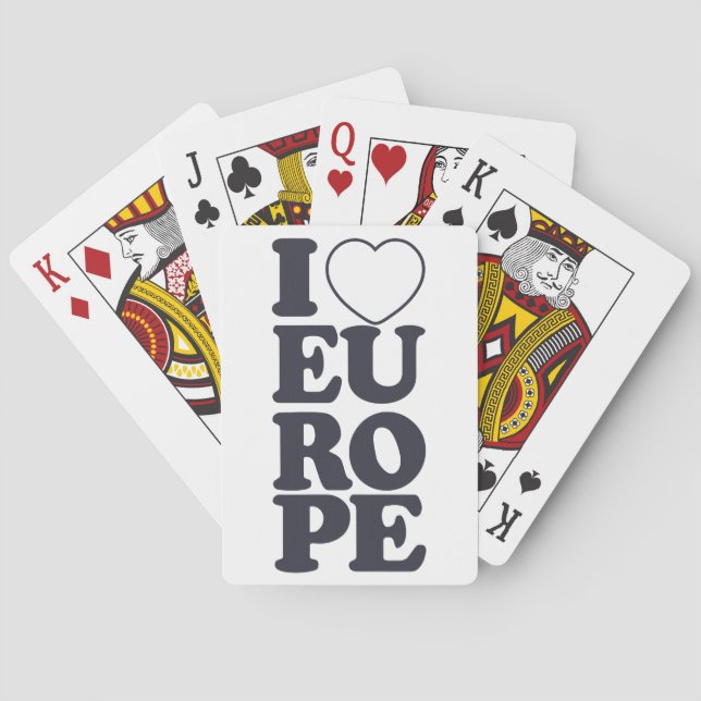 ME ENCANTA EUROPA jugando cartas (Reverso)