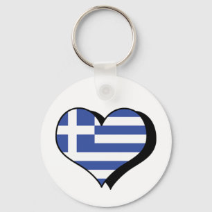 Me encanta Grecia Llavero