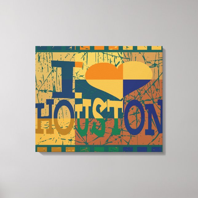 Me encanta Houston y la cosecha de arte pop (Anverso)