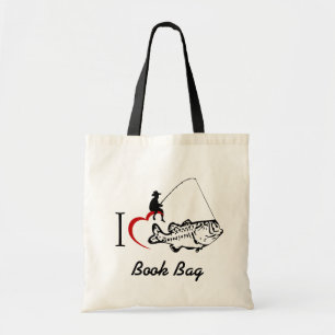 Me encanta ir a la bolsa de libros de pesca