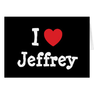 Me encanta Jeffrey Heart T-Shirt