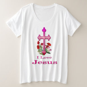 Me encanta Jesús Mujeres vestimenta cristiana