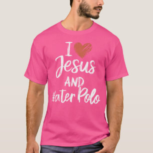 Me Encanta Jesús Y El Agua Polo Religioso Cristian