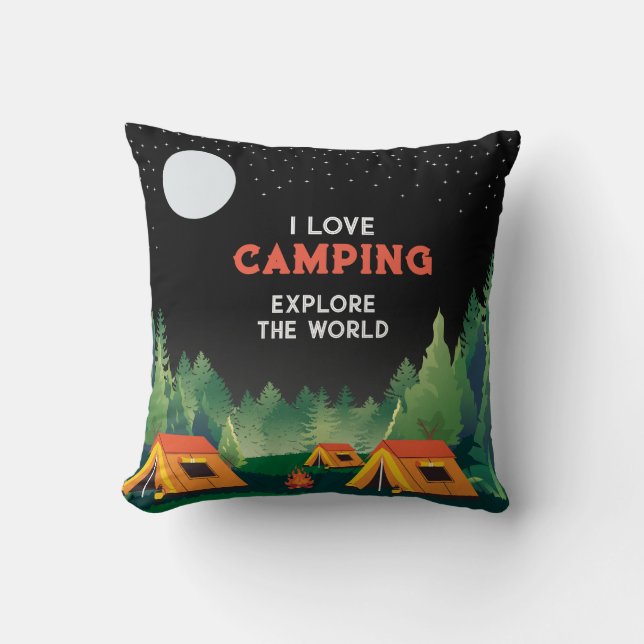 me encanta la almohada de camping (Anverso)