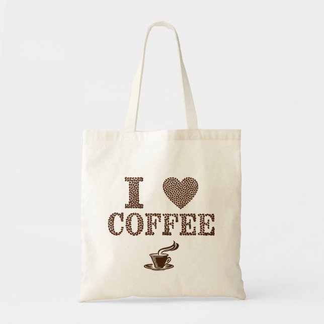 Me encanta la bolsa de café (Frente)