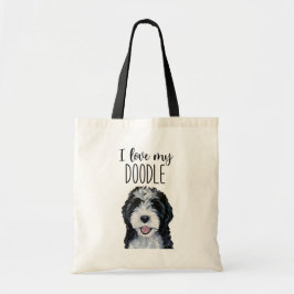 Me encanta la bolsa de Doodle Tote