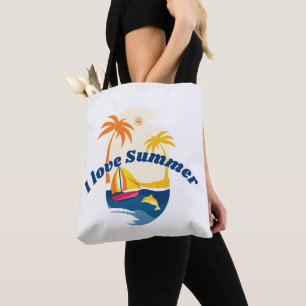 Me encanta la bolsa de tote de verano