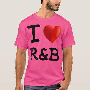 Me Encanta La Camisa De Corazón De Música Rb