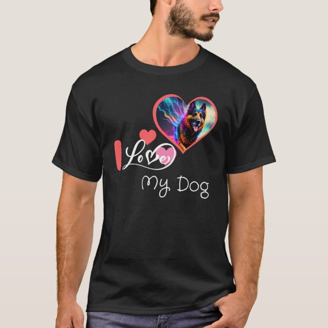 me encanta la camisa de mi perro (Anverso)