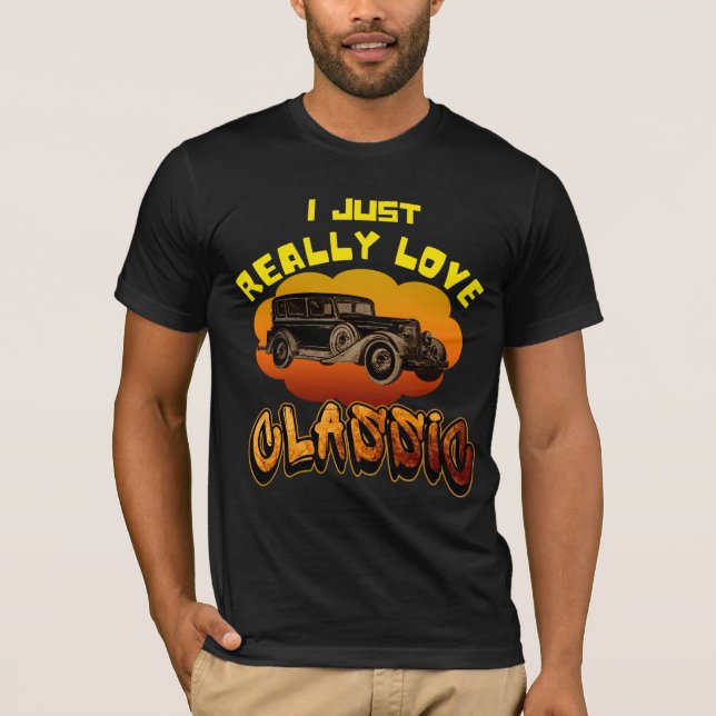 me encanta la camiseta clásica (Anverso)
