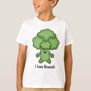 Me encanta la camiseta de brócoli