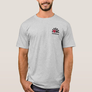 Me encanta la camiseta de buen año para los hombr