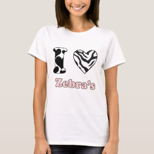 Me encanta la camiseta de cebra