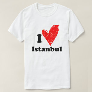 Me encanta la camiseta de Estambul