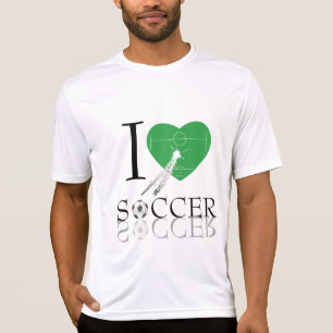 Me encanta la camiseta de fútbol