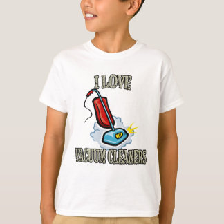 Me encanta la camiseta de las aspiradoras