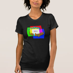 "Me encanta la camiseta de Los Angeles Coloring 1"