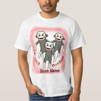 Me encanta la camiseta de los monos rock