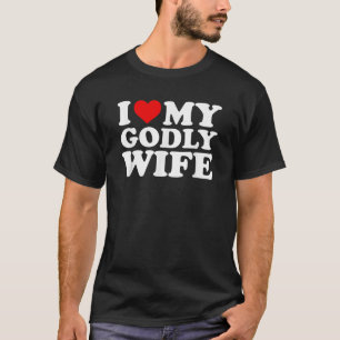 Me Encanta La Camiseta De Mi Divino Esposa.