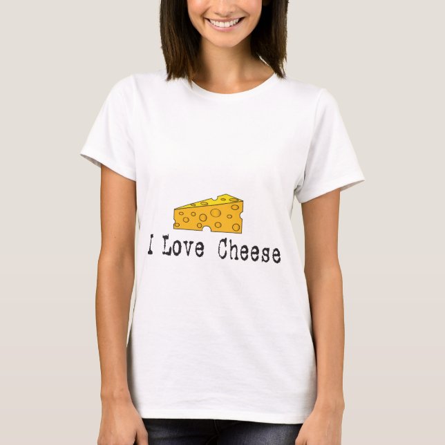 Me encanta la camiseta de muñecas de queso (Anverso)