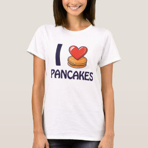 Me encanta la camiseta de Pancakes