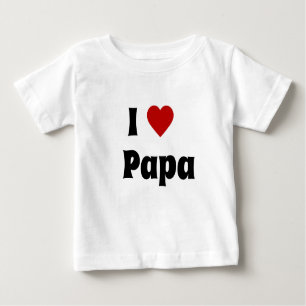 Me encanta la camiseta de papá