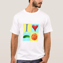 Me encanta la camiseta de piquetes