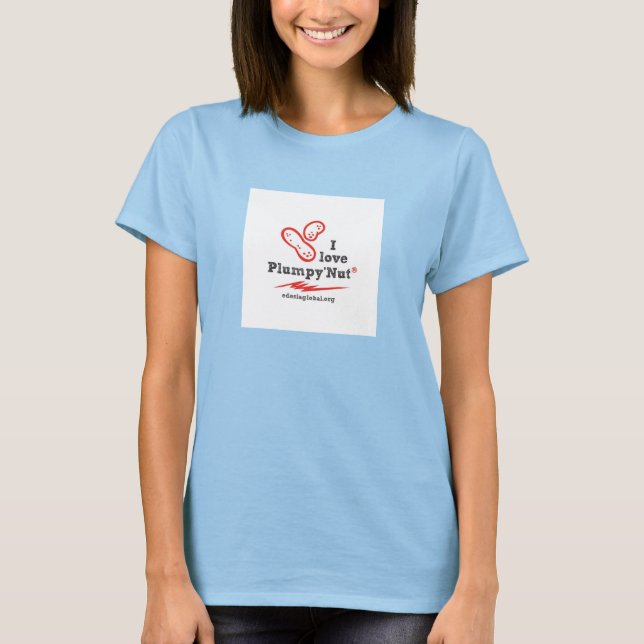 Me encanta la camiseta de Plumpy'Nut (mujeres) (Anverso)