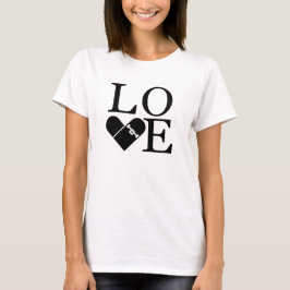 Me encanta la camiseta de Skateboarding