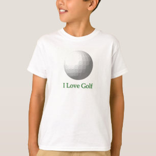 Me encanta la camiseta de un chico de diseño de go