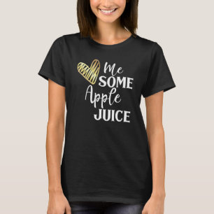 Me Encanta La Camiseta De Zumo De Apple Me Encanta