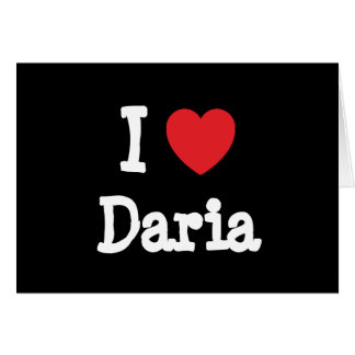 Me encanta la camiseta del corazón de Daria
