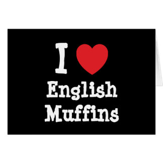 Me encanta la camiseta del corazón de los Muffins