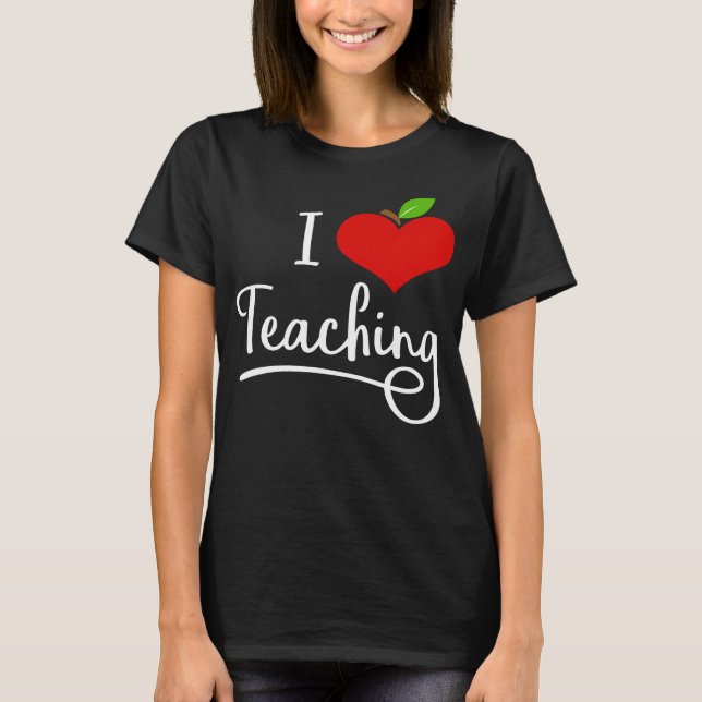 Me encanta la camiseta del profesor (Anverso)