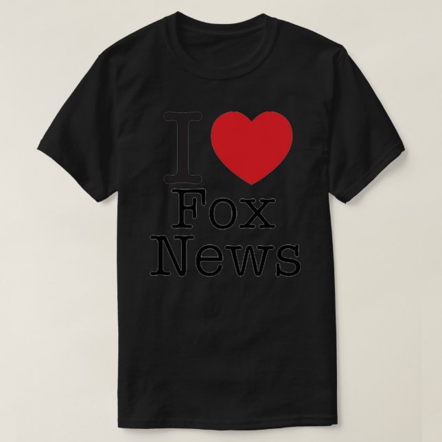 ME ENCANTA LA Camiseta esencial de Fox News (Diseño del anverso)