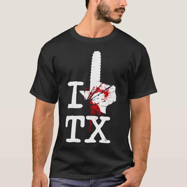 Me encanta la camiseta esencial de TEXAS CHAINSAW (Anverso)