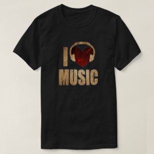Me encanta la camiseta musical
