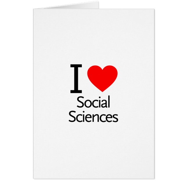 Me encanta la ciencia social (Frente)