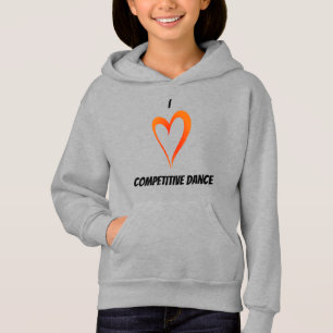 Me encanta la danza competitiva - niños pullover H
