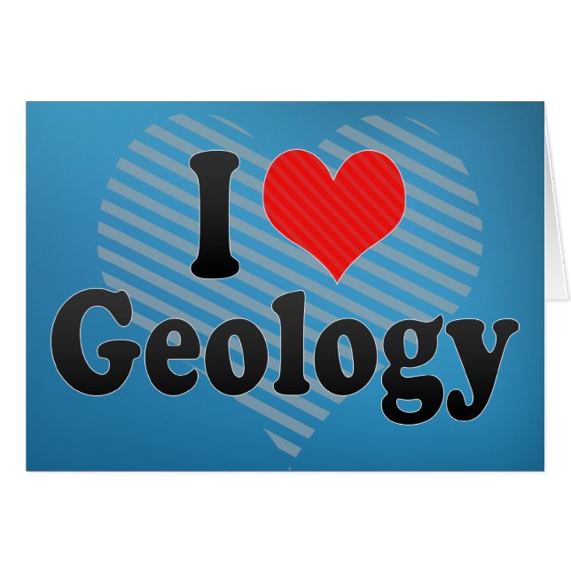 Me encanta la geología (Anverso (Horizontal))