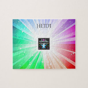 "ME ENCANTA LA GIMNASTICA" se puzzle con la gimnas