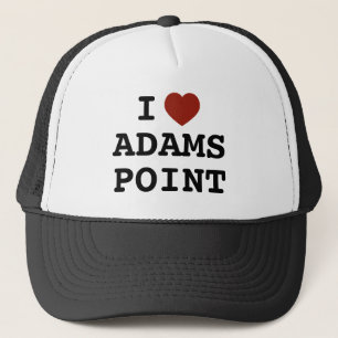 Me encanta la gorra de camionero de Adams Point