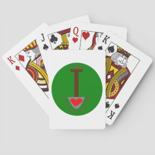 Me encanta la jardinería jugando cartas