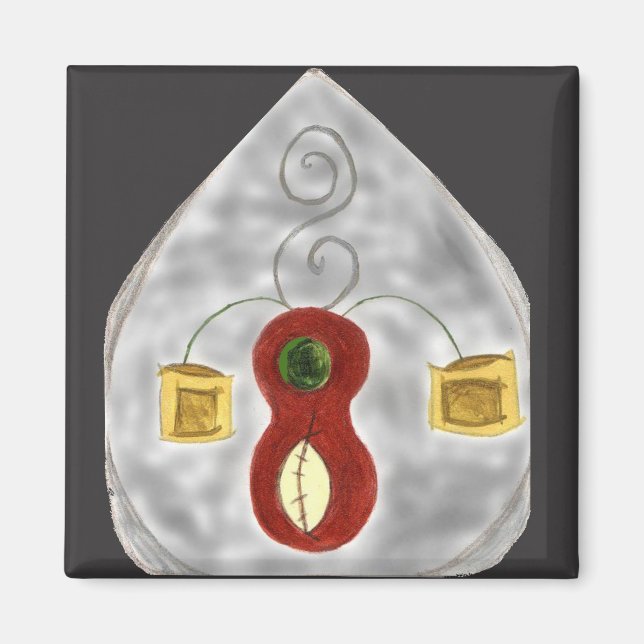 Me Encanta La Música Con El Imán De Los Instrument (Frente)