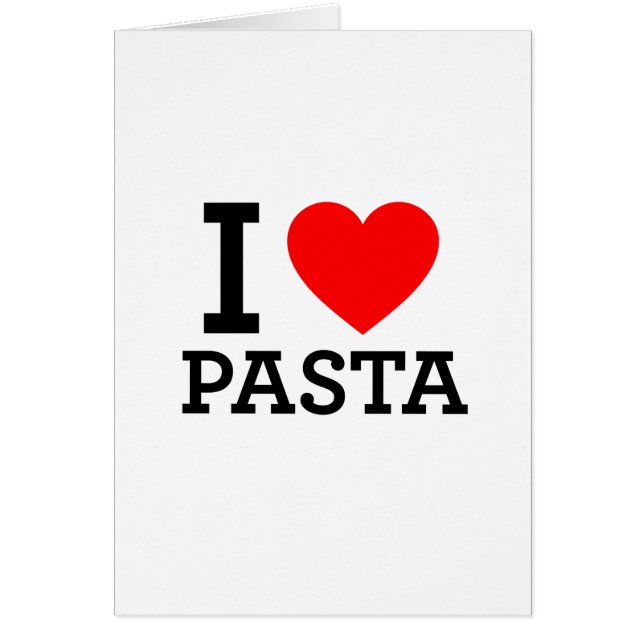 Me encanta la pasta (Frente)